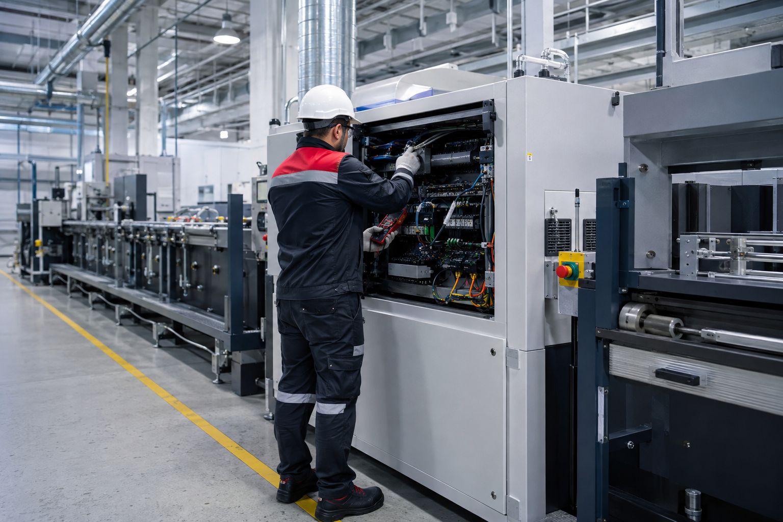 Endüstriyel makine bakım ve revizyon uygulaması
